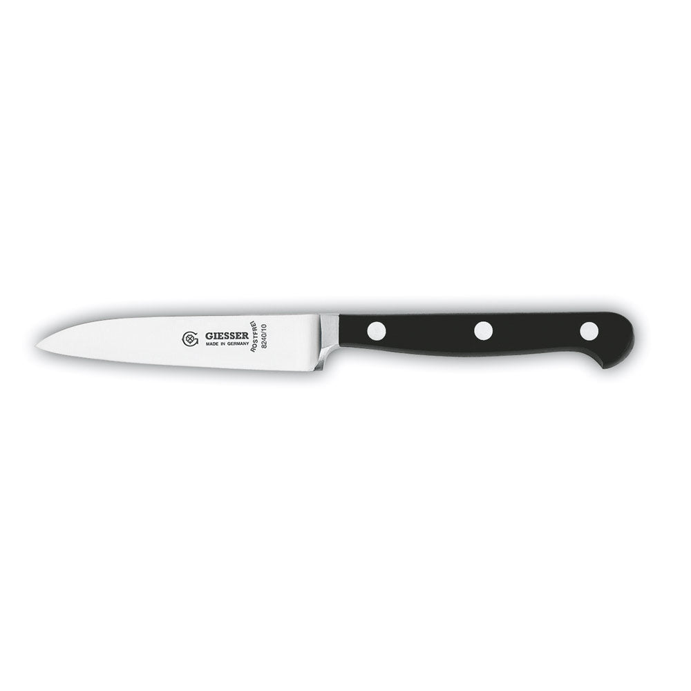 Geschm. Gemüsemesser 8 cm - POM-Griff Schwarz