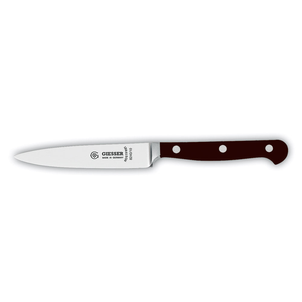 Geschm. Officemesser 10 cm - POM-Griff Schwarz