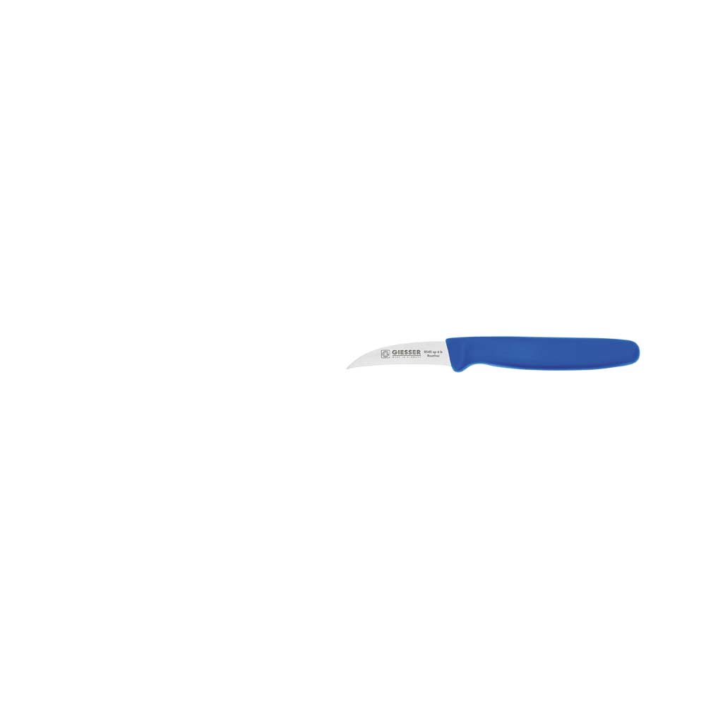 Tourniermesser - Klinge 6 cm - Blau
