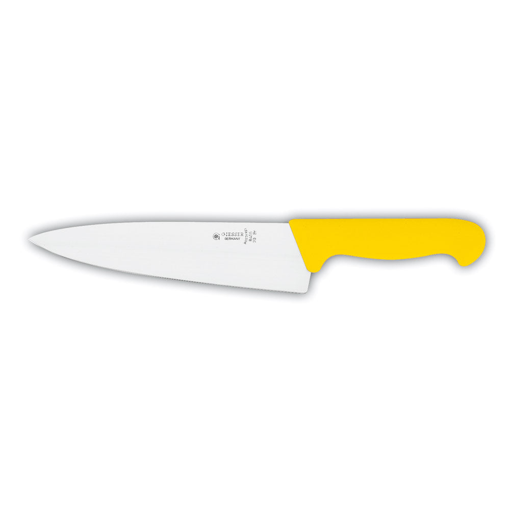 Kochmesser - Klinge 20 cm - Gelb