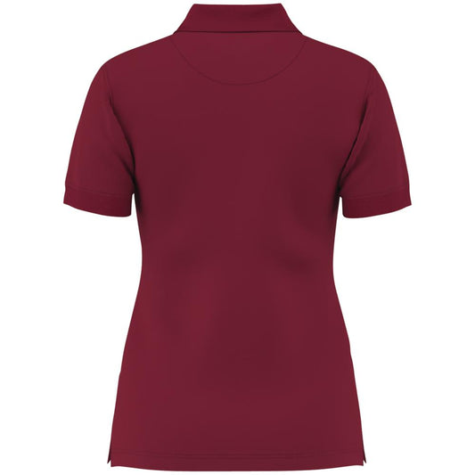 CONCEPT Damen-Poloshirt (Kurzarm) - Bordeaux - S