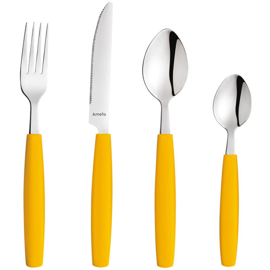 PIXEL Dessertlöffel - 17 cm - Sunny