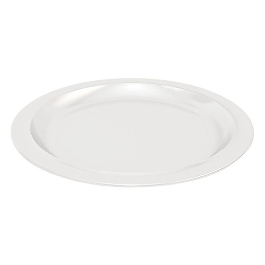 MODELL 504 Fahnenteller, Menü- Ø 26 cm - Weiß (Melamin)