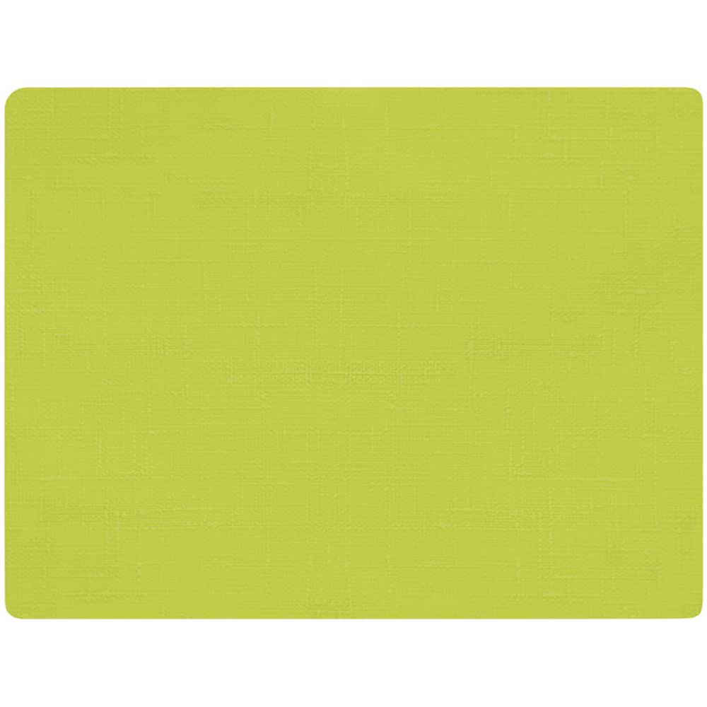 Silikon-Platzsets 30 x 45 cm Grün 6 Stück flexible und pflegeleichte Tischsets