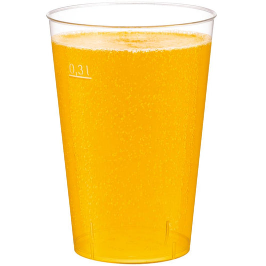 BASIC Mehrweg Trinkbecher - geeicht /-/ 0,3 l - PP