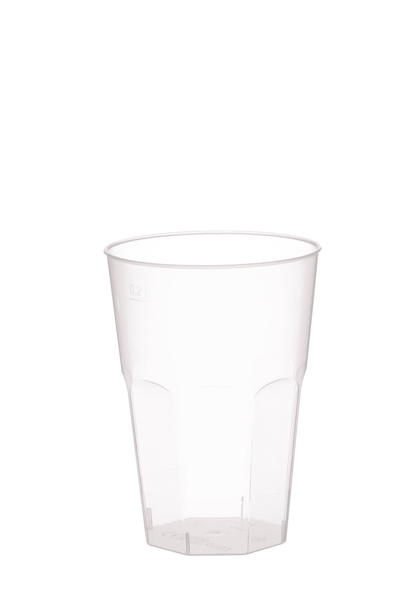 BASIC Cocktail Mehrweg Trinkbecher - geeicht /-/ 0,2 l - PP