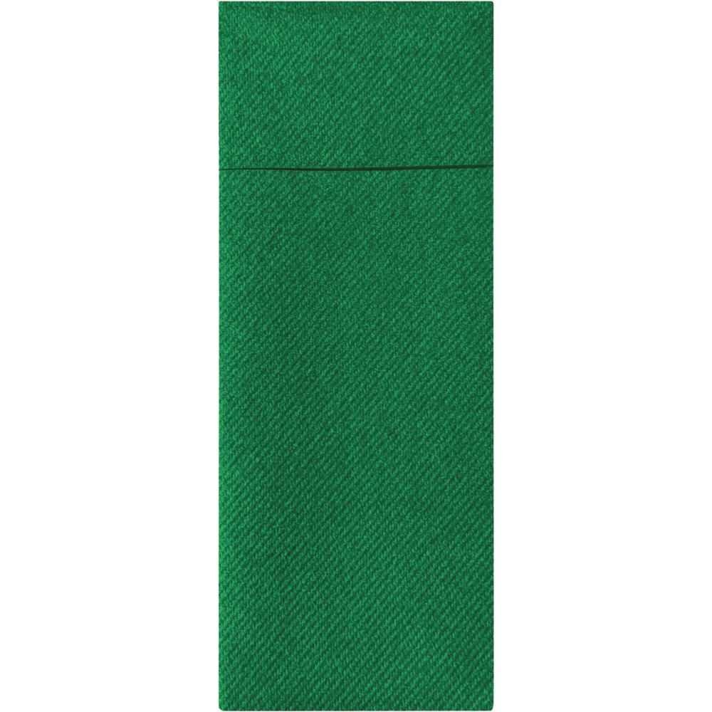 AIRLAID Bestecktasche 40 x 33 cm - 1/8-Falz (3 x 160 Stück) - Dunkelgrün