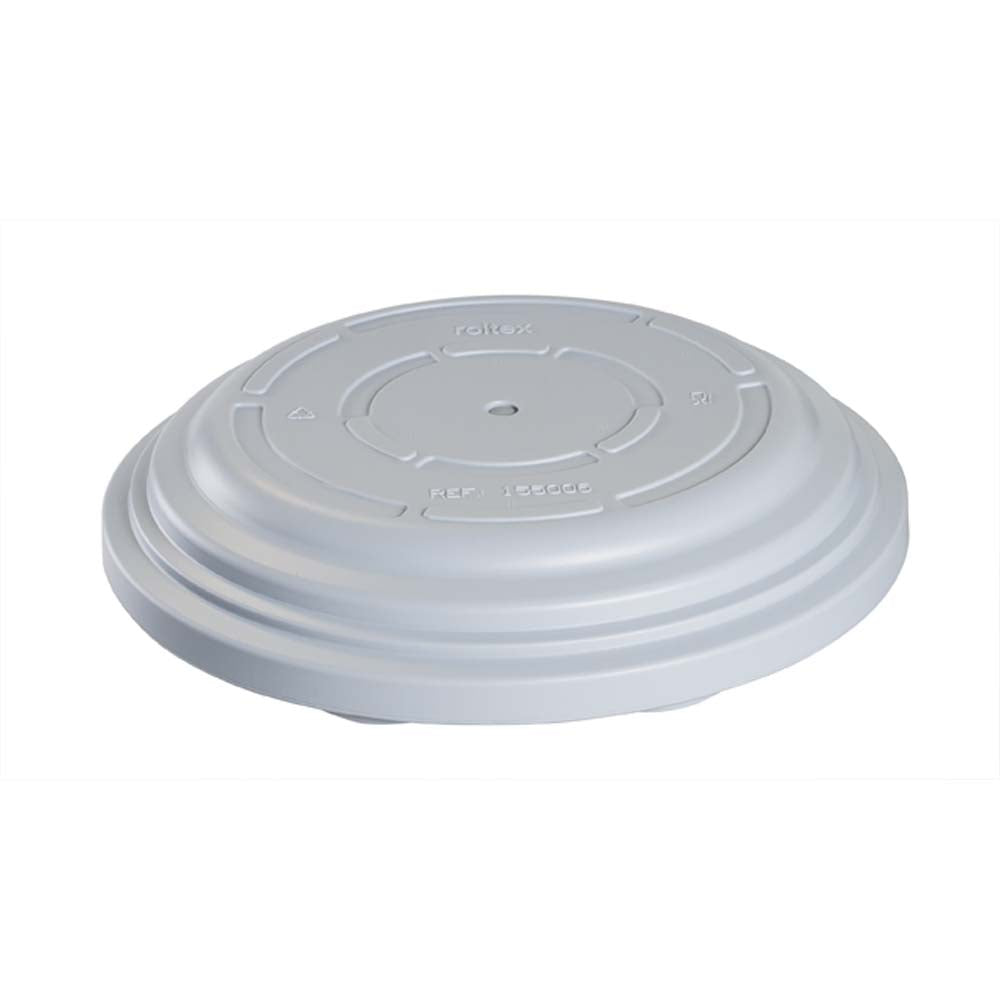 Iso-Cloche Ober- bzw. Unterteil für Teller Ø 25,5 cm Grau