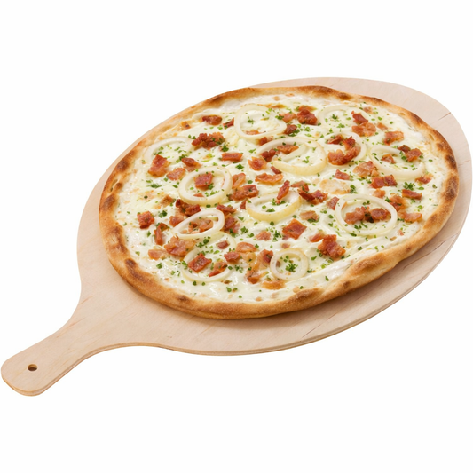Flammkuchenbrett oval, 50/38 x 30 x 0,8 cm