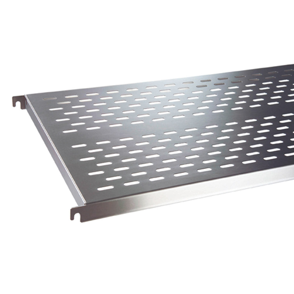 PREMIUM-RACK Aluminium-Regalboden - 100 x 40 cm - Gelocht