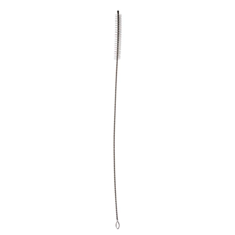 Glas-Trinkhalm Innen-Ø 7 mm x 20 cm (6 Stück + Reinigungsbürste) - gebogen