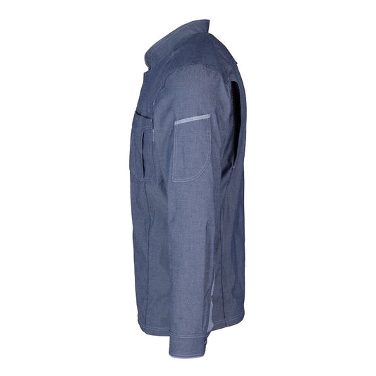 Herren-Kochjacke (Langarm) - Jeans - XL