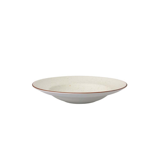 VINTAGE Pasta-Teller Ø 27 cm - Eierschalen-Beige