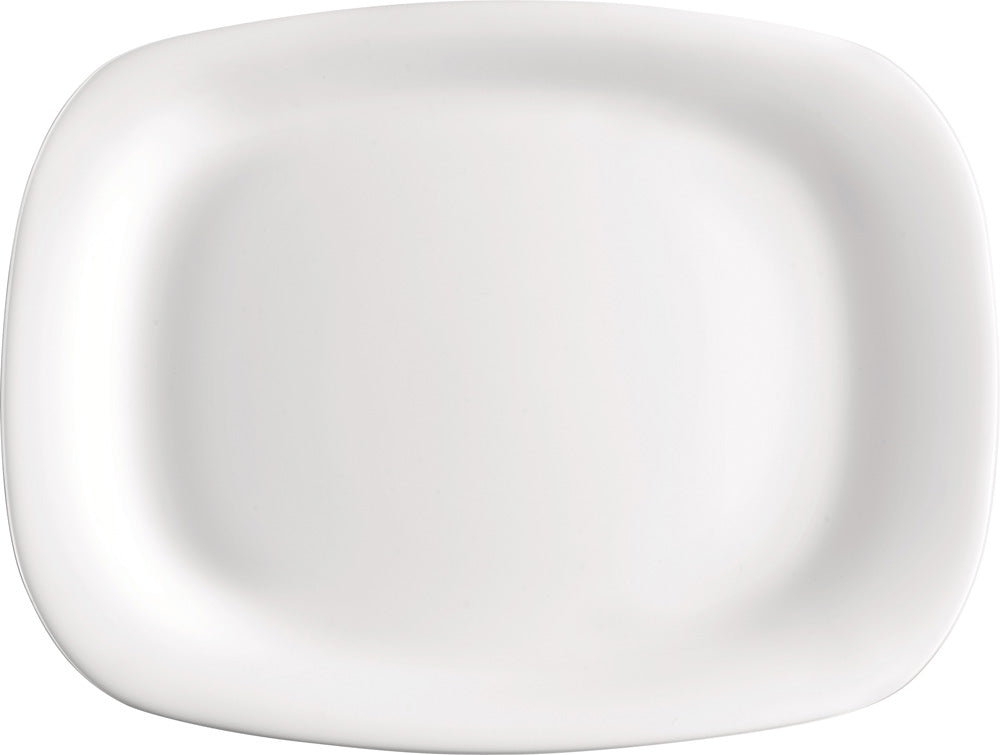 GRANGUSTO Platte, Rechteckig - 33 x 24 cm - weiß