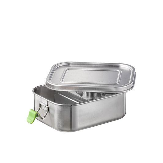 Lunchbox M - 18,5 x 13,5 x 6,5 cm - Edelstahl