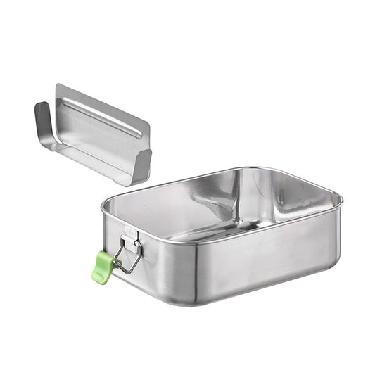 Lunchbox L - 20,5 x 14,5 x 6,5 cm - Edelstahl