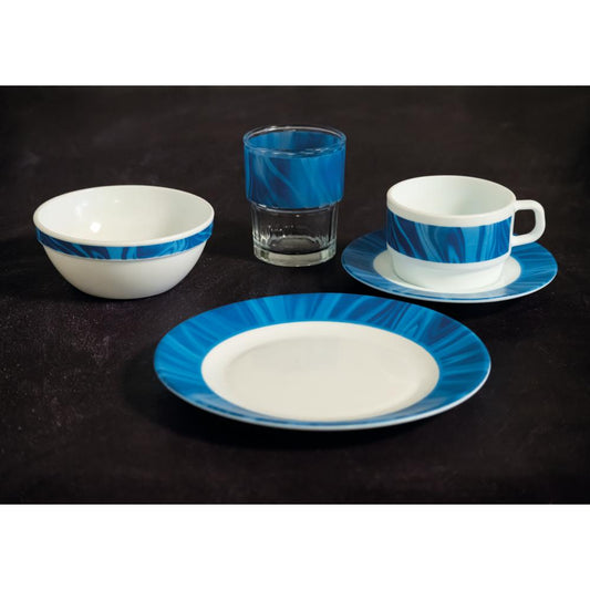 NATURA Stapelschale - Ø 17 x 7 cm - Inhalt 92,5 cl - Blau