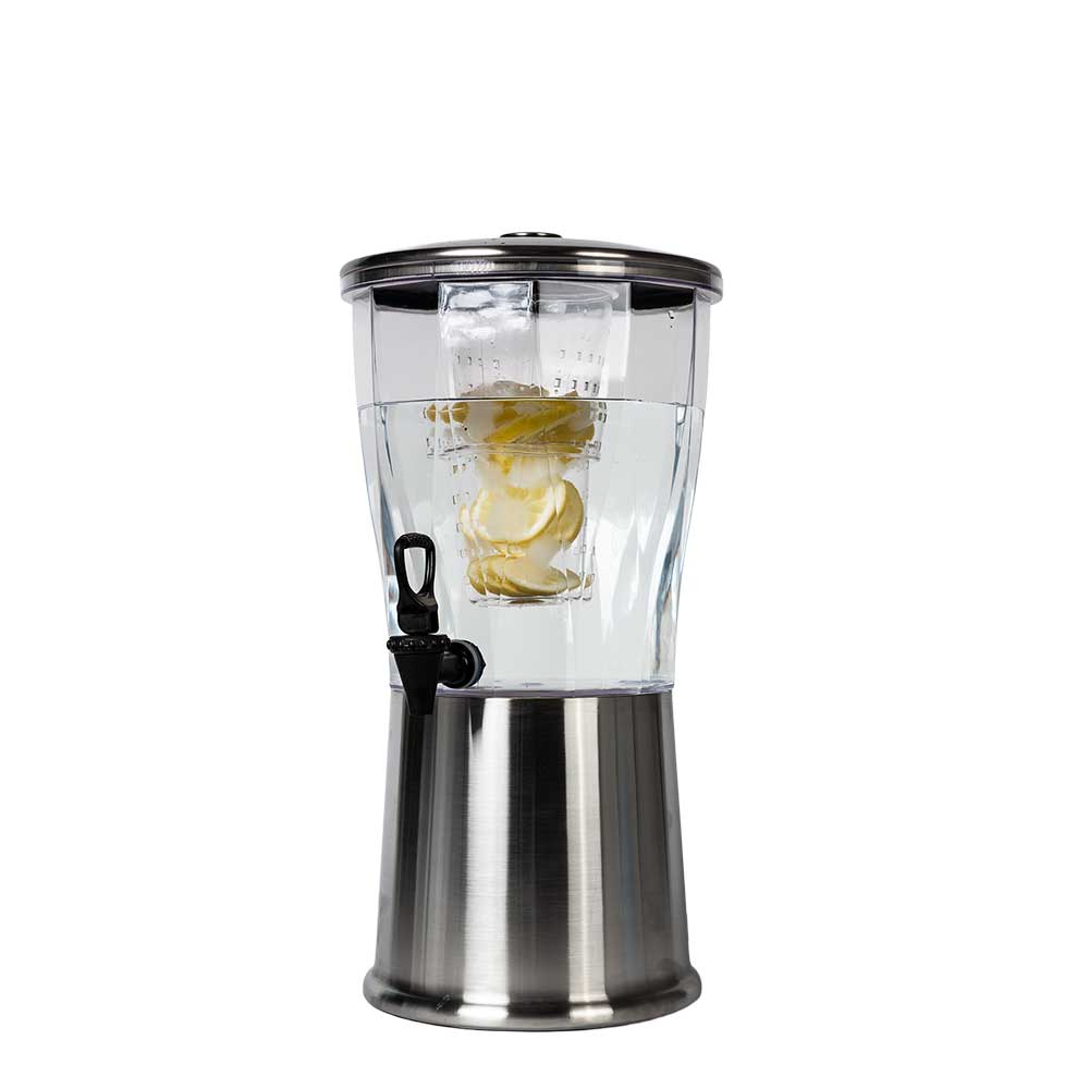 Getränkespender 10 Liter mit Infuser & Zapfhahn BPA-frei (Tritan)