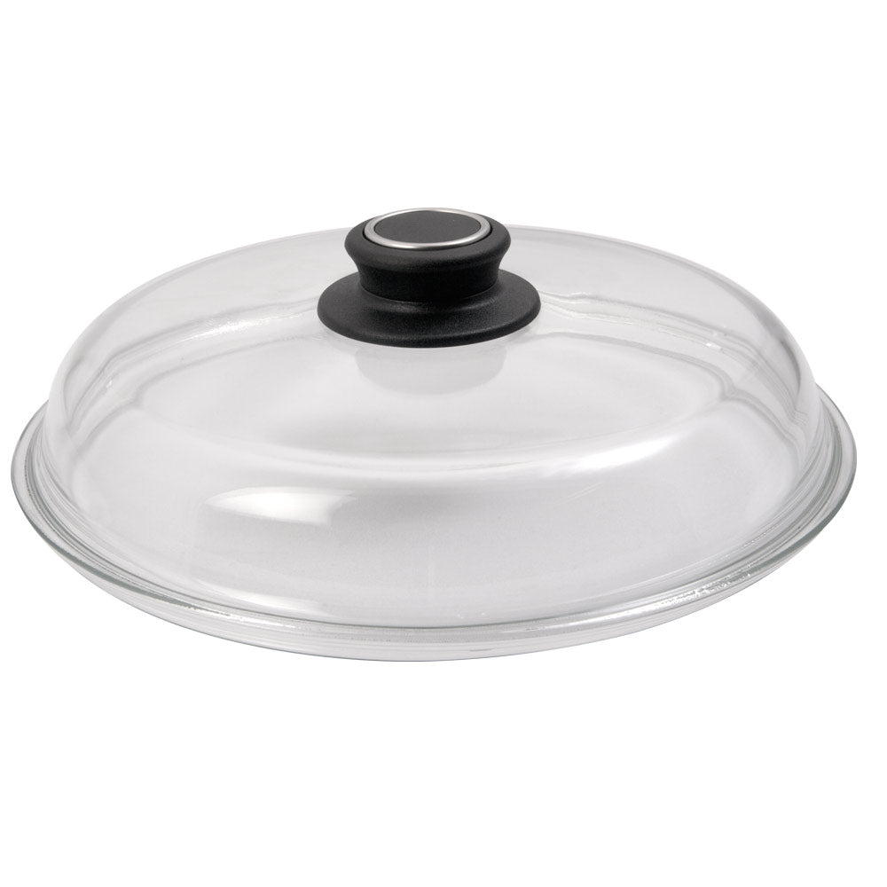 Glasdeckel mit Knopf - Ø 20 cm