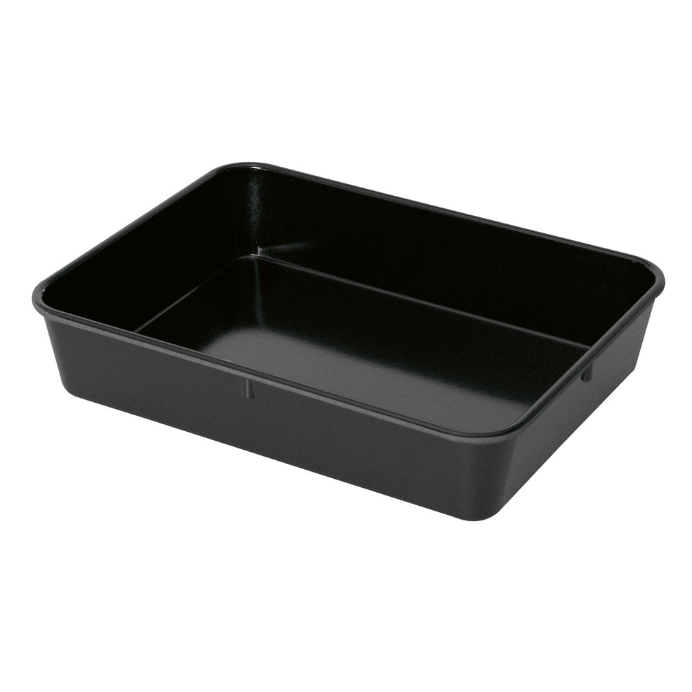 Melamin-Becken 29 x 16 x 3,5 cm - schwarz