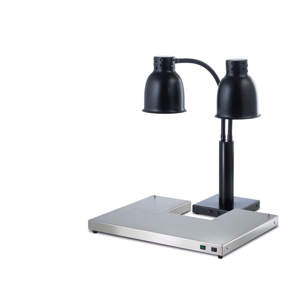 Schneidestation für Buffet-Wärmelampe "Dual" unbeheizt - ohne Wärmelampe- 60 x 45 x 75 cm