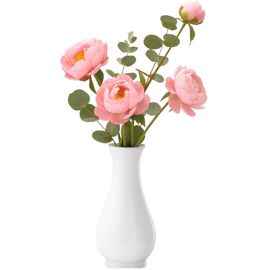 VIOLA Vase  Ø 7,2 x 15 cm  schlanke Form  elegante Vase für Einzelblumen