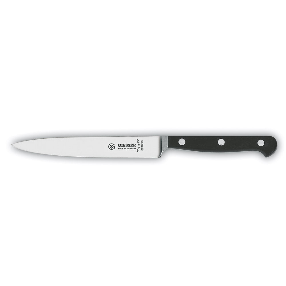 Geschm. Officemesser 12 cm - POM-Griff Schwarz