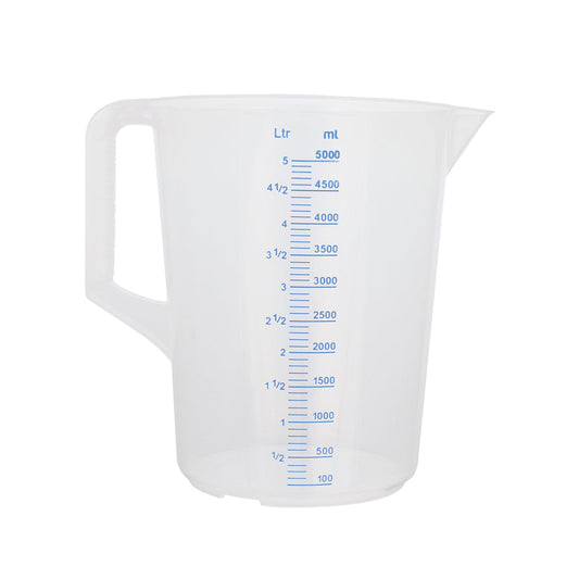 Messbecher PP - 5,0 l (/-/ 100 ml)