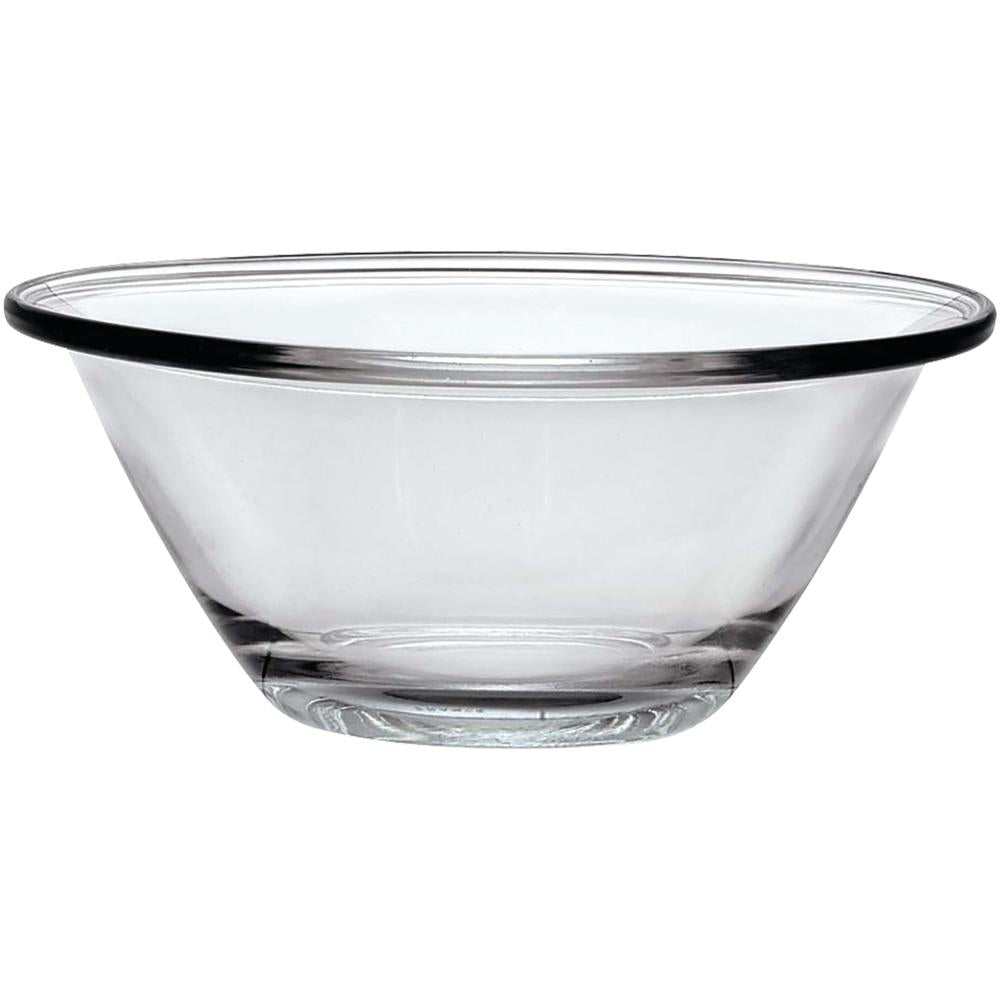 MR. CHEF Glasschüssel klar - Ø 26 x 11,5 cm (Inhalt 2,6 l)