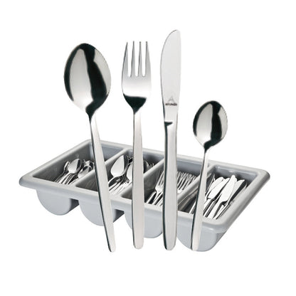 IMBISS Besteckset - 241-teilig (mit Kunststoff-Besteckkkasten)