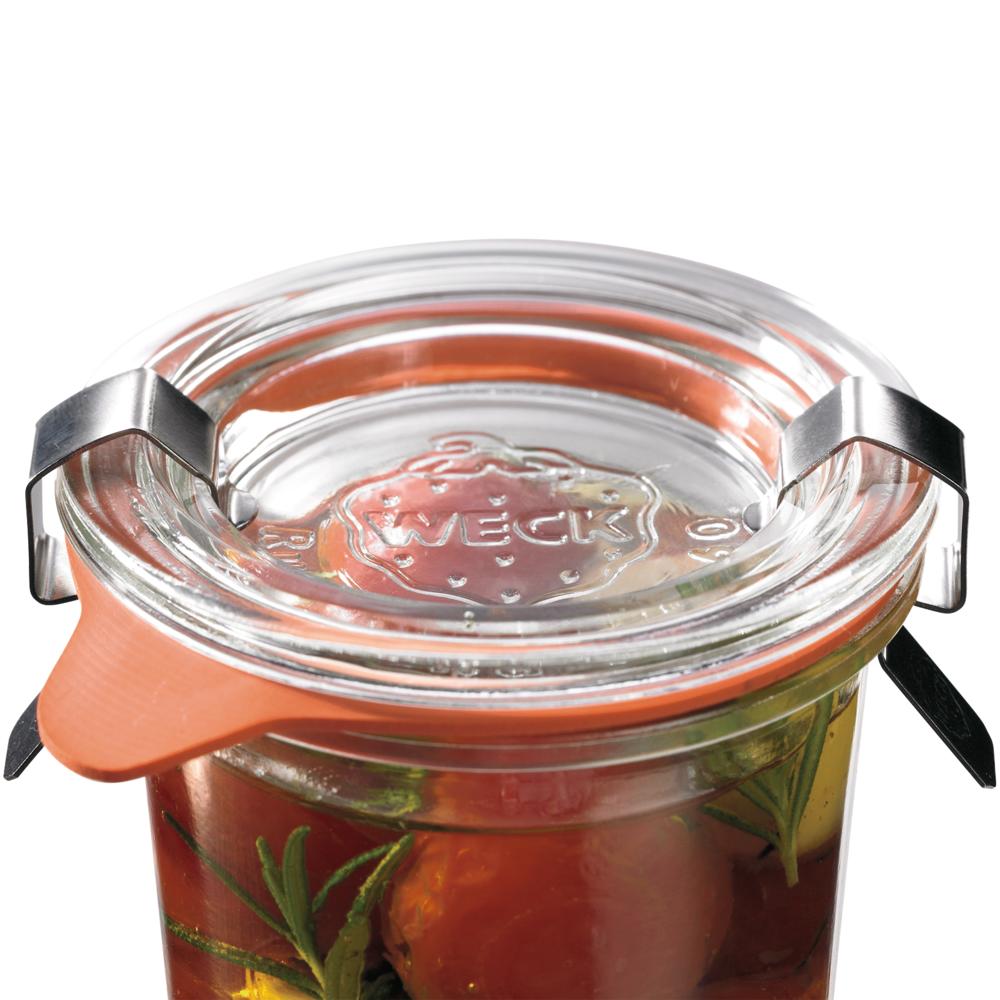 WECK Gummiringe für Rundrand 80 mm (10 Stück)