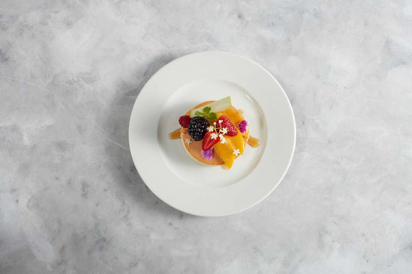 NORWAY Dessertteller (mit Fahne) - (Ø 20,5 cm)