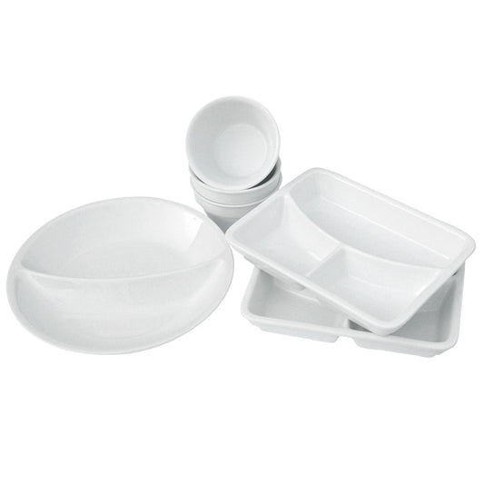THERMO CONCEPT Menüschale 23 x 17,5 cm - 3-geteilt