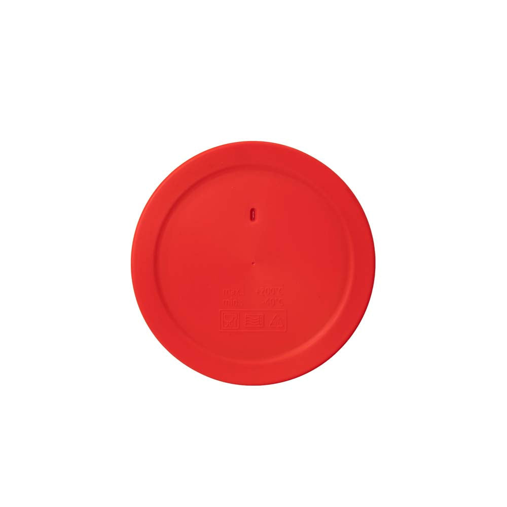 THERMO CONCEPT Silikondeckel Rot - für Schale 13 cm