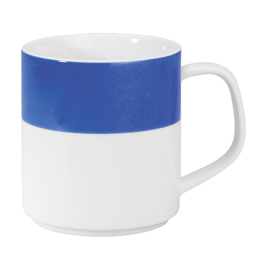 COLOURS Henkelbecher - 25 cl - (Ø 7,6 x 7,8 cm) - (stapelbar) - Blau