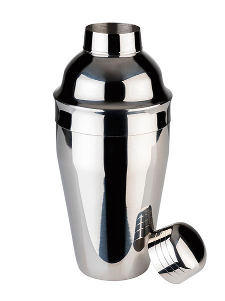 COBBLER SHAKER Ø 8,5 x 20 cm - Edelstahl, hochglanzpoliert - 0,5 l