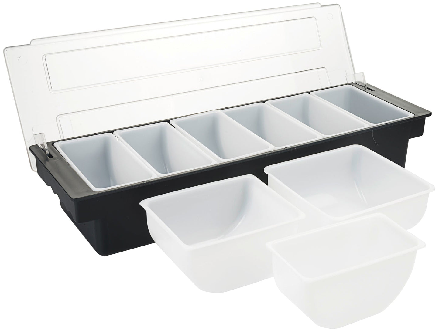 Zutaten-Einsatz für Barbehälter - 11 x 14 x 7 cm - PP - 0,75 l