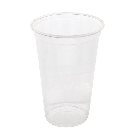 Getränkebecher - rPET - Ø 9,5 x 15,7 cm - 500 ml - mit Füllstrich (50 Stück)