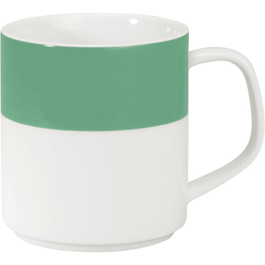 COLOURS Henkelbecher - 32 cl (stapelbar) - (Ø 8 x 8,7 cm) - Petrol