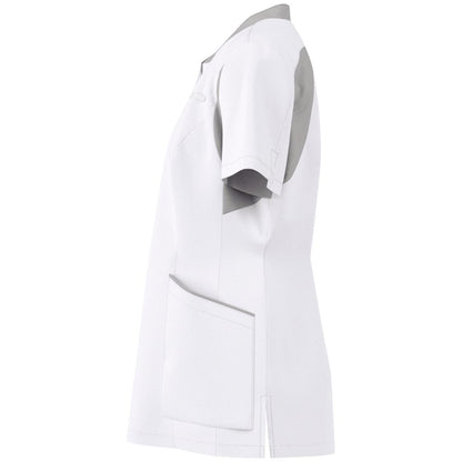 FOCUS MED&CARE Damen Schlupfkasack - (Kurzarm)  - Weiß - L