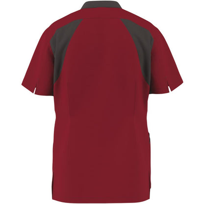 FOCUS MED&CARE Herren Schlupfkasack - (Kurzarm) - Bordeaux - L
