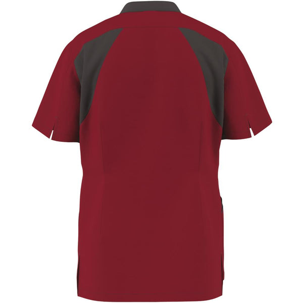 FOCUS MED&CARE Herren Schlupfkasack - (Kurzarm) - Bordeaux - L
