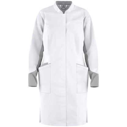 FOCUS MED&CARE Damen Arztkittel - (Langarm) - Weiß - L