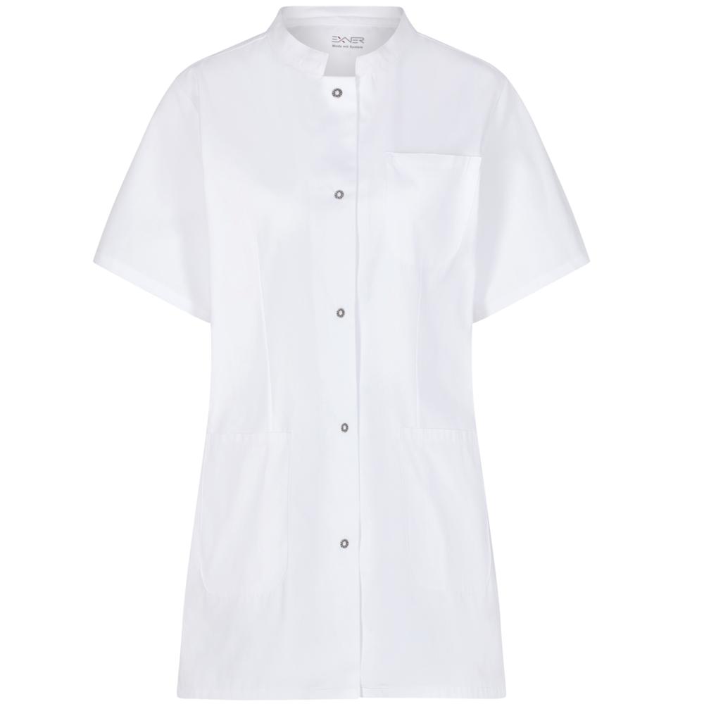 Damen-Arztkittel (Kurzarm) - Weiß - XL
