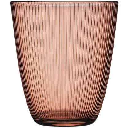CONCEPTO STRIPY Trinkglas - 31 cl - (8,6 x 9,6 cm) - Bronze