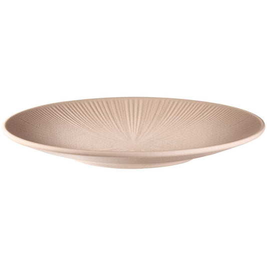 NERO Teller - Ø 26 x 3 cm - Melamin - Beige