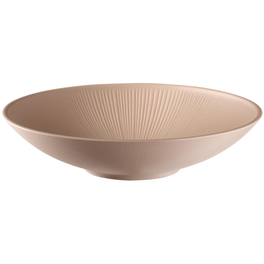 NERO Schale - 2,2 l - Ø 30 x 7 cm - Melamin - Beige