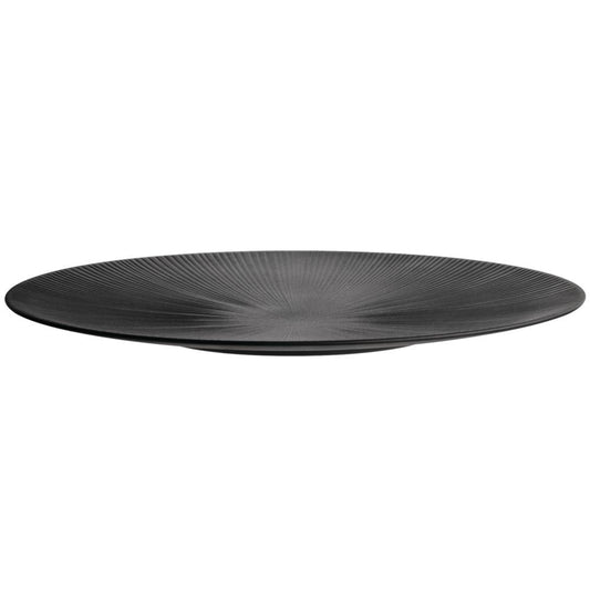 NERO Platte  Ø - 50 x 3,5 cm - Melamin - Schwarz