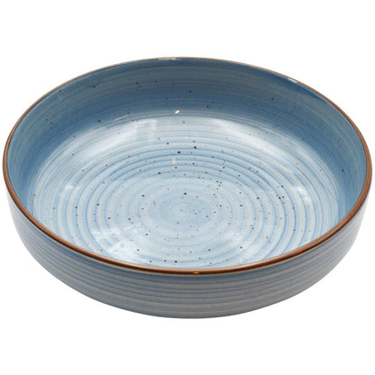 VALMERA Teller tief -100 cl - (Ø 21,5 x 5 cm) - Hellblau