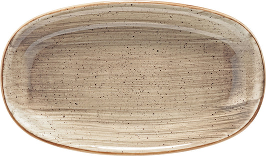 AURA Gourmetplatte, rechteckig - 33,5 x 19,5 x 4 cm - Terrain